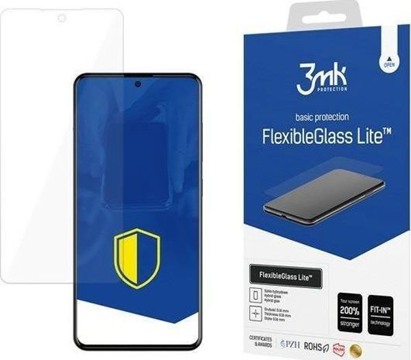 3MK Προστατευτικό Οθόνης FlexibleGlass Lite για Samsung Galaxy A72, Υβριδικό Γυαλί 0.16mm