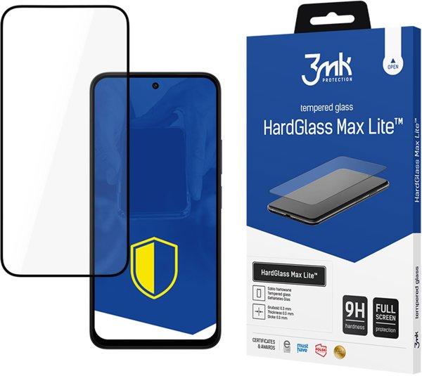 3mk HardGlass Max Lite Black pro Redmi 15 5G