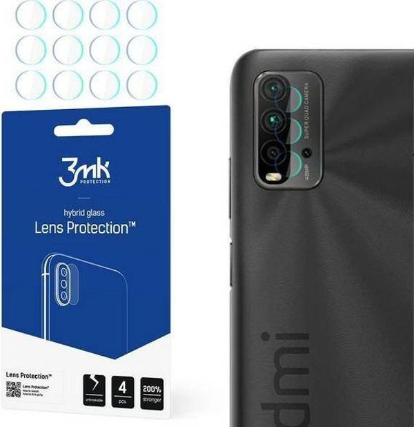 3MK Lens Protect Προστασία Φακού Κάμερας για Xiaomi Redmi 9T - 4τμχ