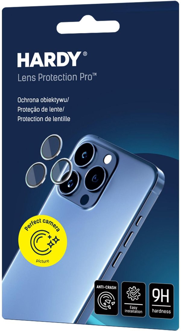 3mk Προστασία Φακού Hardy Lens Protection Pro για Apple iPhone 17 Air - Titanium Gray