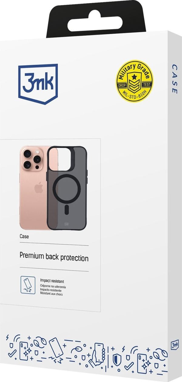 3MK Θήκη Smoke MagCase για Samsung Galaxy S25 - Ανθεκτική Προστασία με Μαγνητική Συμβατότητα