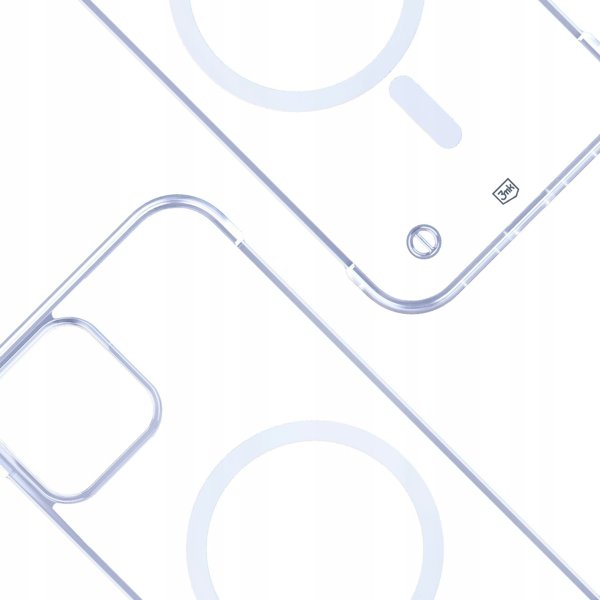 3MK Θήκη Just20g MagCase για Apple iPhone 15 - Διάφανη