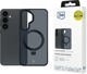 3MK Θήκη Smoke Case Mag&Stand για Samsung Galaxy S25+, Με Μαγνητική Βάση & Stand, Διάφανη/Smoke