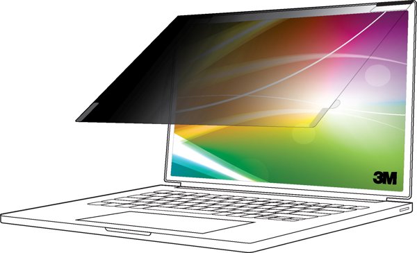 3M Προστατευτικό Οθόνης Laptop BP160W1E, 16.0", 16:10, Bright Screen