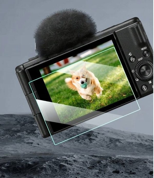 3x Σετ Προστατευτικό Γυαλί 9h Για Οθόνη Sony Zv-1, Zv-1 Ii, Zv-e10 / Kf Concept / Sku.2195 /