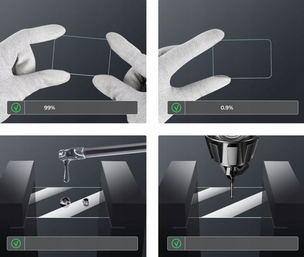 K&F Concept Προστατευτικό Γυαλί Οθόνης 9H για Sony Nex 7, 6, 5, 3n & A6600, Σετ 3 Τεμαχίων