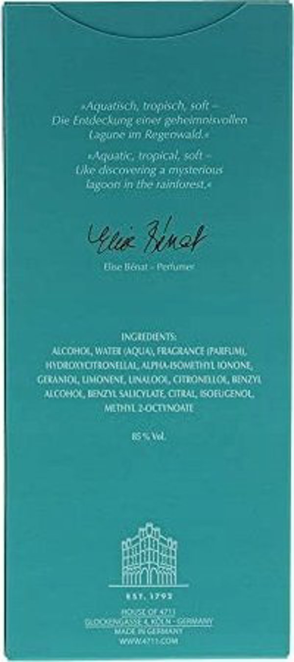 4711 4711 Acqua Colonia Intense Refreshing Lagoons Of Laos EDC spray 170ml