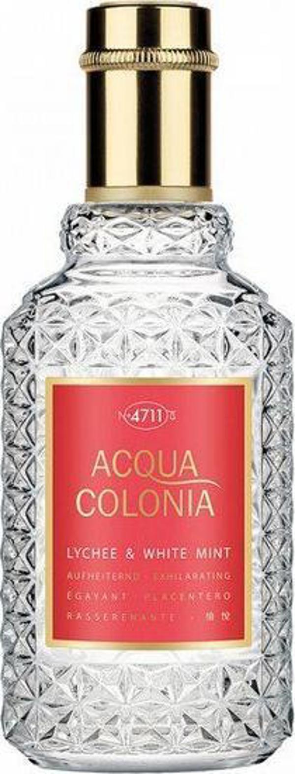 4711 Acqua Colonia Lychee&White Mint EDC 50 ml