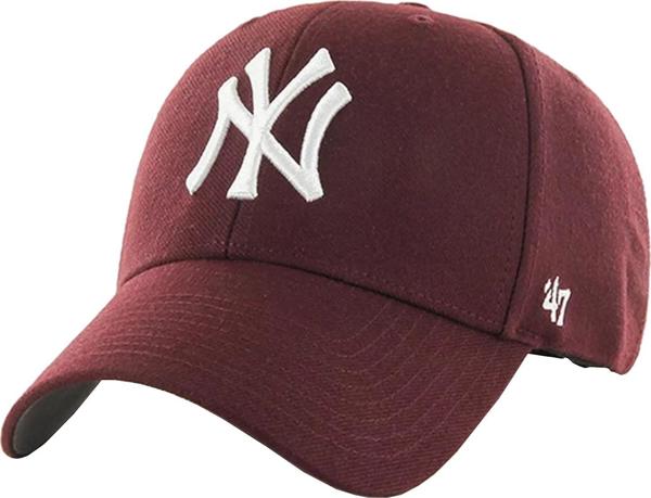 47 Brand 47 Brand MLB New York Yankees Kids Cap B-RAC17CTP-KM Bordowe One size
