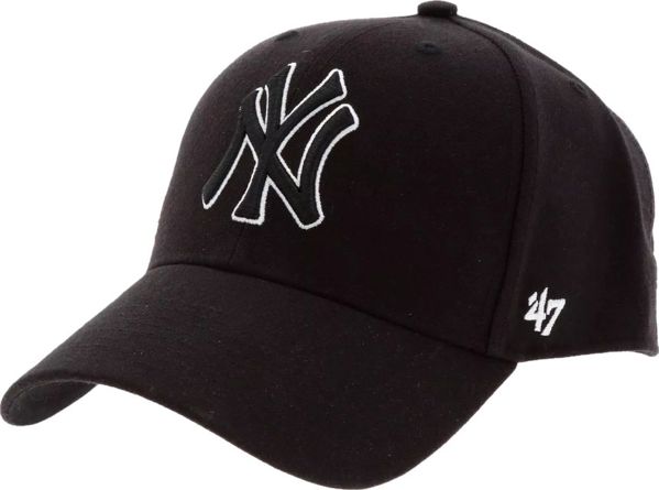 47 Brand 47 Brand New York Yankees MVP Καπέλο B-MVPSP17WBP-BKC μαύρο One size