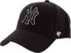 47 Brand 47 Brand New York Yankees MVP Καπέλο B-MVPSP17WBP-BKC μαύρο One size