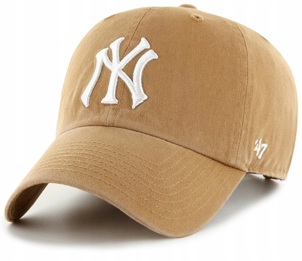 47 Brand New York Yankees MLB Καπέλο Clean Up B-NLRGW17GWS-QLA Καφέ One size