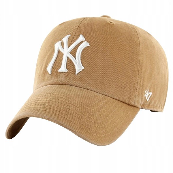 47 Brand New York Yankees MLB Καπέλο Clean Up B-NLRGW17GWS-QLA Καφέ One size