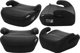 4 BABY Κάθισμα BOOST 125-150cm BLACK I-SIZE