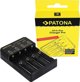 4-καναλιών φορτιστής PATONA All-In-One για μπαταρίες CR123A, 14500, 16340, 18650, 22650, 26650, AA / AAA