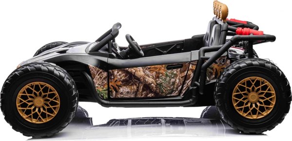 4M Αυτοκίνητο με μπαταρία Όχημα Buggy Racing 5 Μαύρο 24V