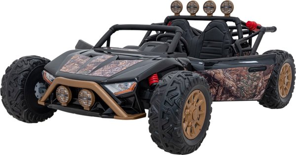 4M Αυτοκίνητο με μπαταρία Όχημα Buggy Racing 5 Μαύρο 24V