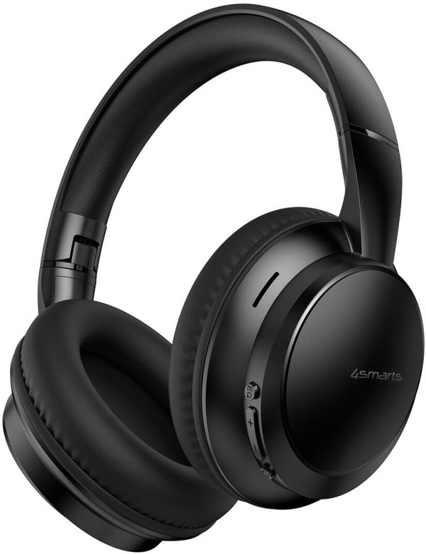 4smarts Over-Ear Bluetooth Ακουστικά SkyBuds Wave, μαύρο