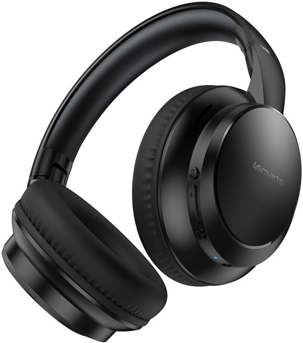 4smarts Over-Ear Bluetooth Ακουστικά SkyBuds Wave, μαύρο
