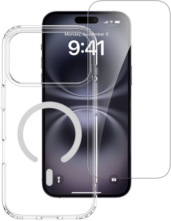 4smarts Σετ Premium Προστασίας 360° για iPhone 17 Pro Max