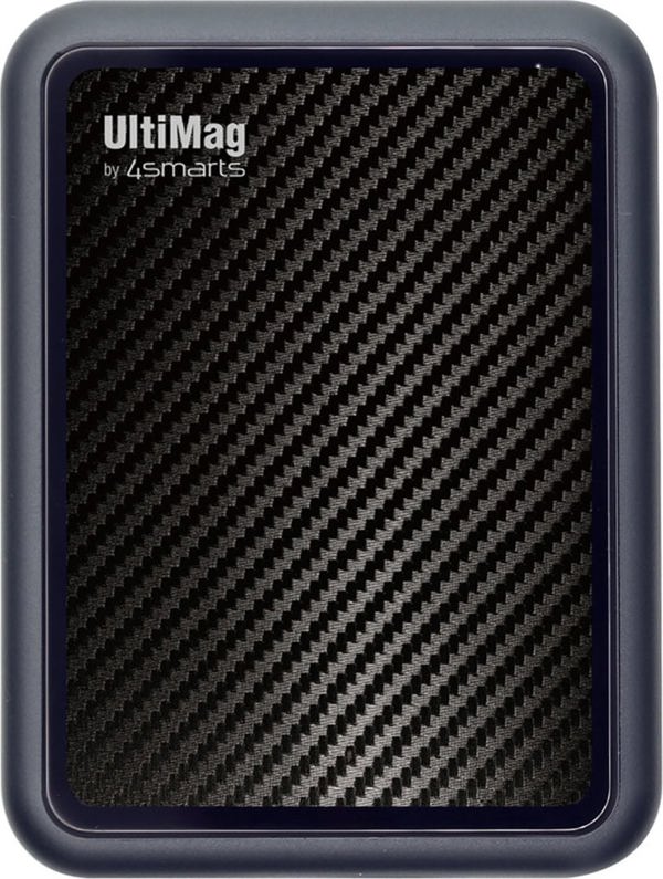 4smarts 4smarts UltiMag, 5000 mAh, Λιθίου Πολυμερούς (LiPo), Προσαρμοστική Γρήγορη Φόρτιση, Γρήγορη Φόρτιση 3.0, Ασύρματη φόρτιση, Άνθρακας