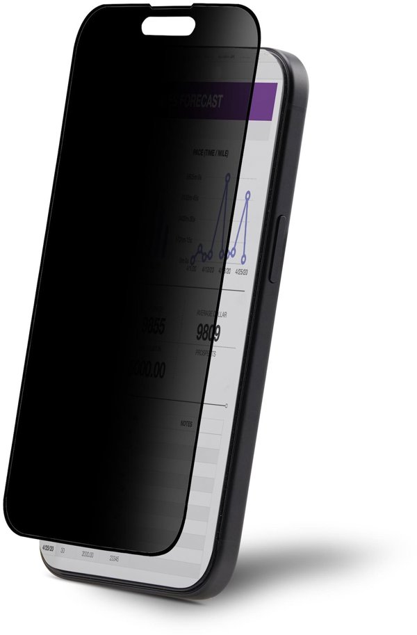 StarTech Προστατευτικό Οθόνης Privacy για iPhone 15, 4-Way Privacy Screen Protector, Μαύρο
