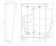 Urmet Πίνακας Συνομιλίας 5025/1D-ZK-RF, 1 κουμπί κλήσης, αναγνώστης RFID, αφής κωδικός κλειδώματος