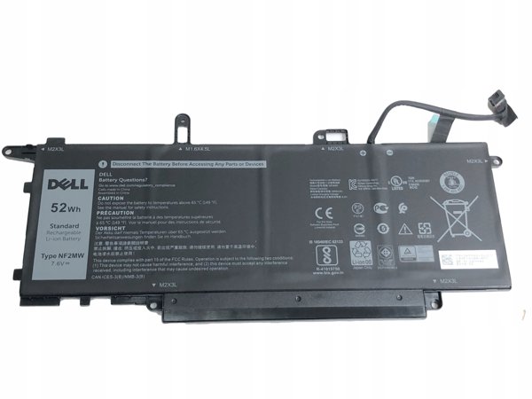 52WHR μπαταρία ιόντων λιθίου για Latitude 7400