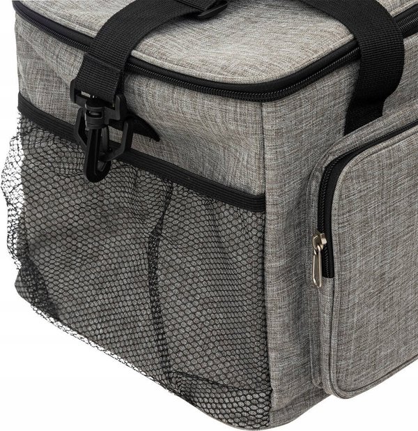 5five Torba termiczna na zakupy, szara, 20 l