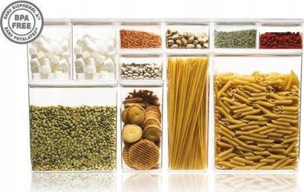 5five Δοχείο για τρόφιμα, ορθογώνιο, 3000 ml