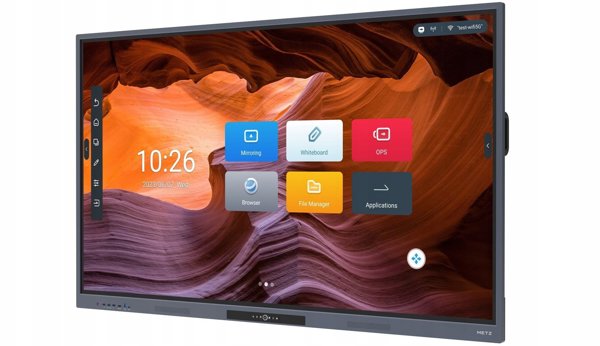 Metz 75HD1 Διαδραστική Οθόνη 75" 4K UHD Αφής Android 11, Wi-Fi 6, 4GB/32GB, 24/7 Λειτουργία με Επιτοίχια Βάση