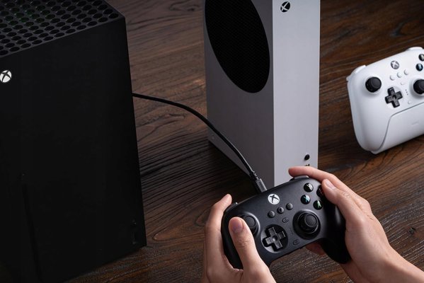 8BitDo Ultimate Ενσύρματο Χειριστήριο 3-Λειτουργιών, Μαύρο, Xbox / PC / Android