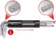 8-κομμάτι σετ κλειδιών Allen KS TOOLS