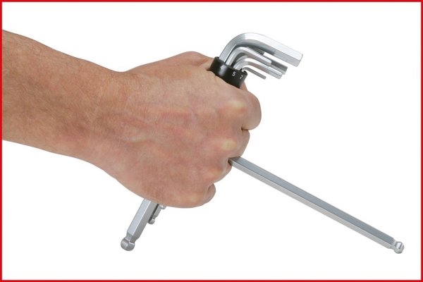 8-κομμάτι σετ κλειδιών Allen KS TOOLS