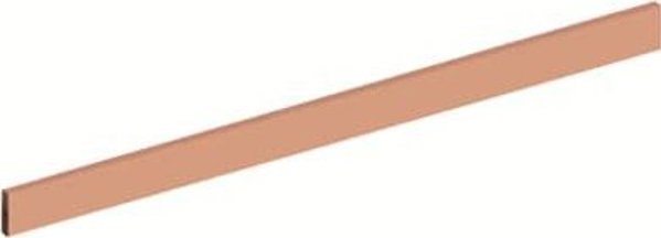 ABB Striebel & John ZX1014 Χάλκινη ράγα 20x5mm, L:496mm, χαλαρή παράδοση ZX1014