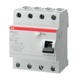Διακόπτης διαφορικού ρεύματος ABB FH204 AC-40/0,03 40A 4P 2CSF204004R1400