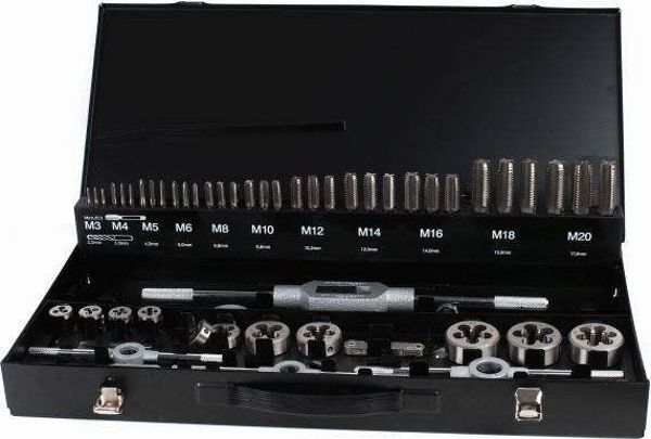 Σετ Κολαούζων Abraboro M3-M20, HSS-G, 55 Τεμάχια