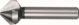 Abraboro Εμβαθυντής Κωνικός HSS-G 90° DIN 335 C, 2.8-12.4mm - AB91030124