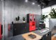 Abschließbarer Aktenschrank für Büro JAN, 900 x 1850 x 400 mm, anthrazit
