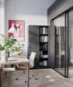 Abschließbarer Aktenschrank für Büro JAN, 900 x 1850 x 400 mm, anthrazit