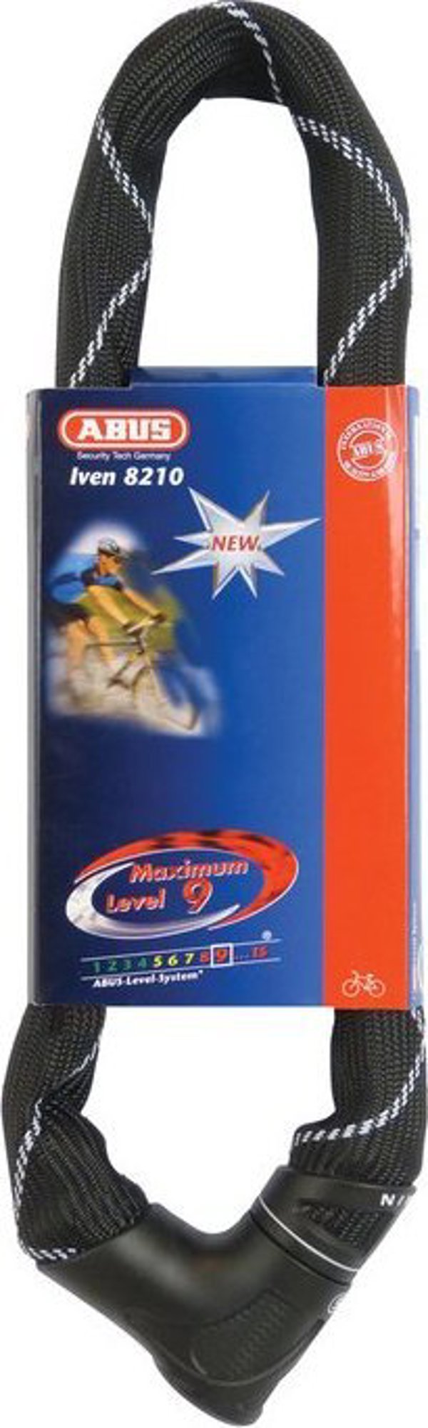 Αλυσίδα Ασφαλείας Μοτοσυκλέτας Abus Iven Steel-O-Chain 8210/85, 85cm