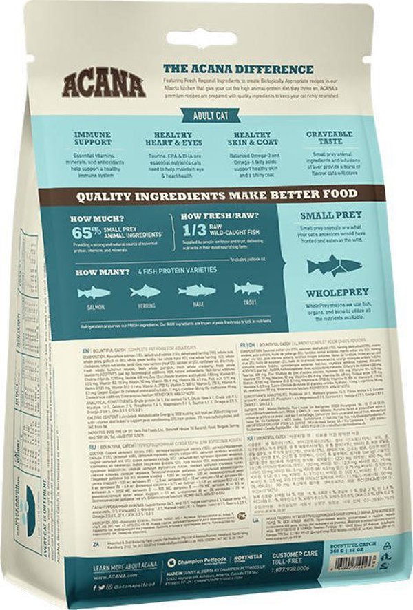 Acana ACANA Bountiful Catch Cat 1,8kg