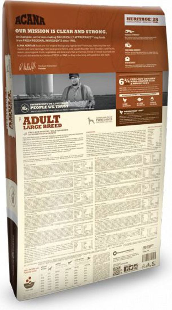 Acana Adult Large Breed - 17 kg