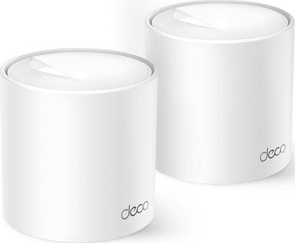 TP-Link Deco X1500 Mesh Wi-Fi 6 System, Dual-band, Λευκό, 2 Συσκευές