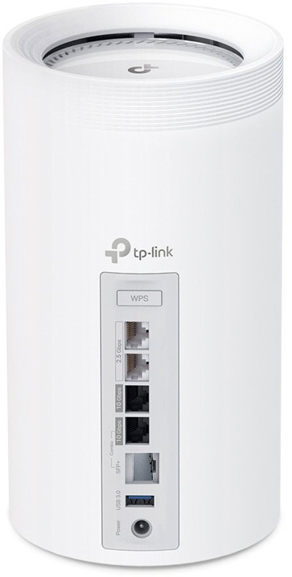 Access Point TP-Link TP-Link Deco BE85(1-pack) WiFi7 Mesh(BE22000,2,4GHz/5GHz/6GHz,1x10GbELAN/WAN,1xSFP+/10GbELANcombo,2x2,5GbELAN/WAN,1xUSB)