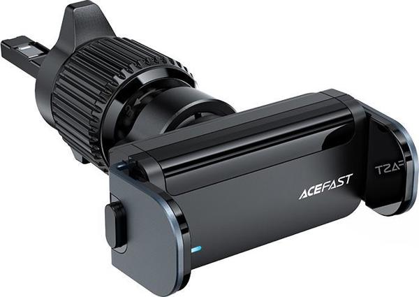 Acefast Acefast αυτόματη βάση τηλεφώνου για το αυτοκίνητο στη σχάρα εξαερισμού μαύρη (D9 black)