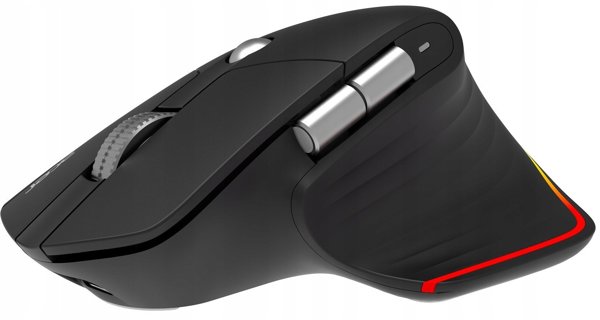 Acer Easy Fit Ασύρματο Ποντίκι, 2.4GHz & BT5.0, Μαύρο