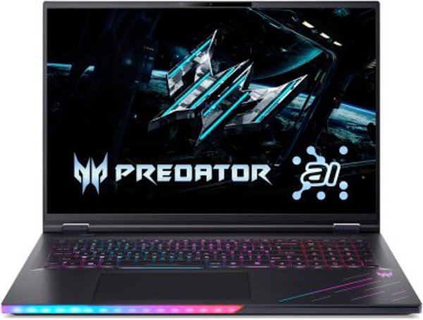 Acer Predator Helios 18 AI PH18-73-973Z/18"/WQUXGA IPS Mini LED U9/275HX/192GB/2TB/Nvidia RTX 5090/Win11Pro/Black/2Y Warranty