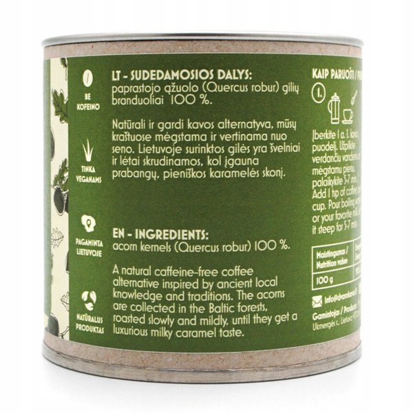 Acorn coffee Dvaro Kavos, 100 g