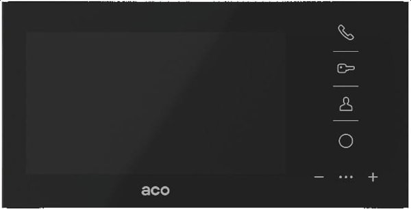 ACO ACO GLASS-PRO-7 BK οθόνη Familio COMO PRO 7''